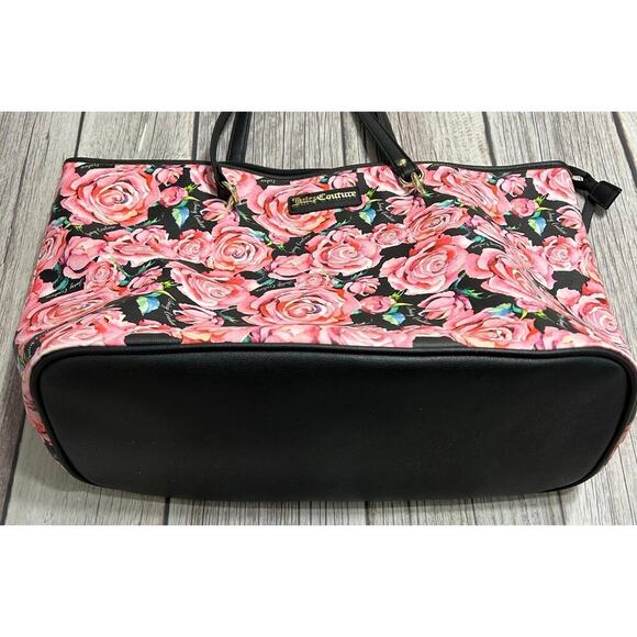 Juicy Couture Pink Floral Tote Bag - Picture 3 of 9